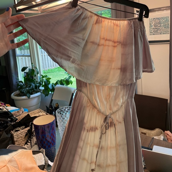 Vintage Havana cotton-candy tie-dye strapless jumper, size S - Picture 8 of 15